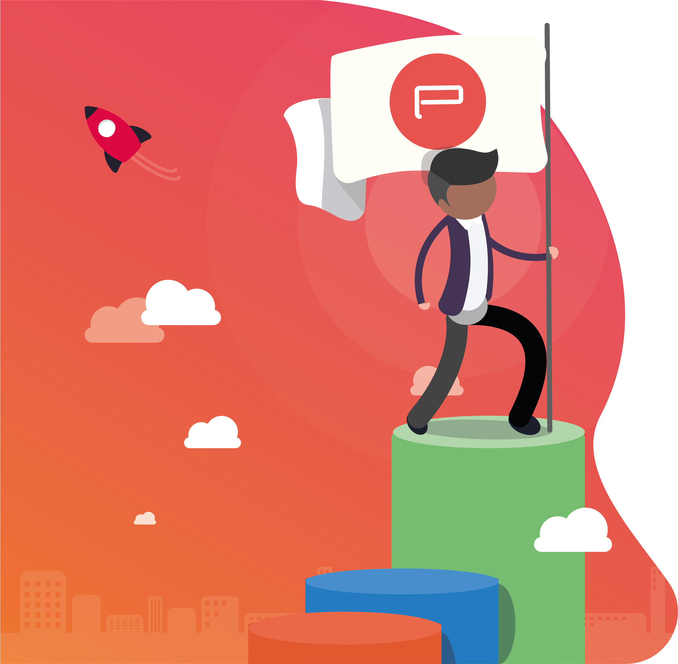 Carte PCS XPRESS et personnage